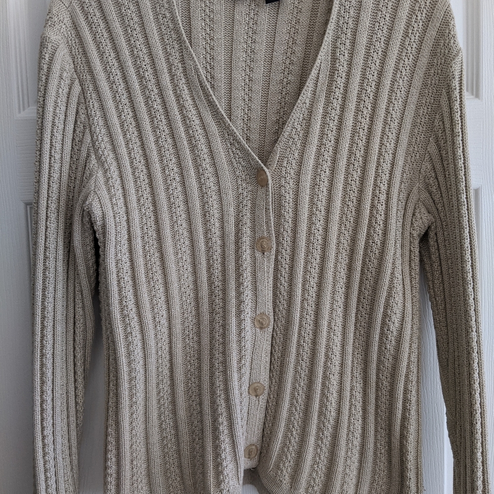 Liz Claiborne Knit V-neck Cardigan